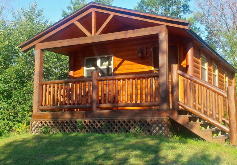 Deluxe Cabin Wisconsin Camping at Green Lake Campground